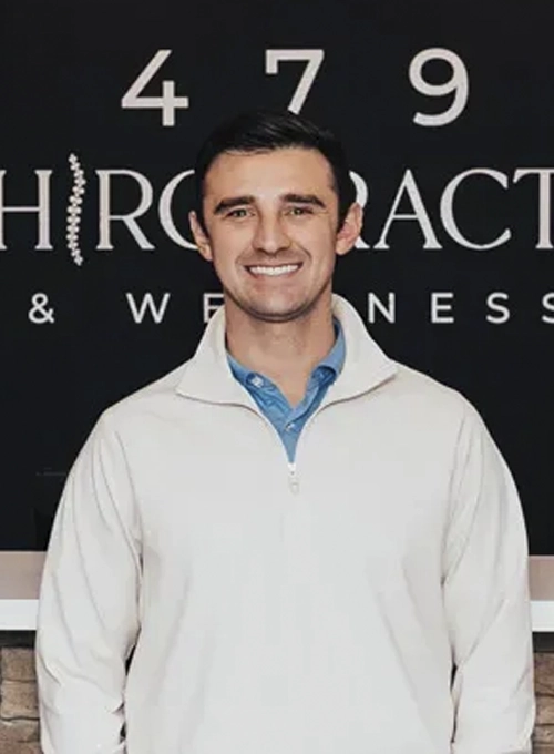 Dr. Zac Pinter, a chiropractor at 479 Chiropractic & Wellness